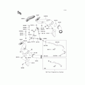 Схема вузла: Air duct для Kawasaki ZX600 ZZ-R600