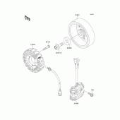 Схема узла: Генератор для Kawasaki ZX600 Ninja ZX-6RR