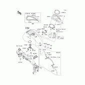Схема вузла: Fuel tank(1/2) для Kawasaki VN2000 Vulcan 2000 Limited