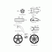 Схема вузла: Decals(Blue/Black) для Kawasaki EN650 Vulcan S ABS