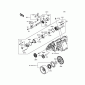 Схема вузла: Starter Motor для Kawasaki KLE650 Versys 650 ABS