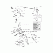 Схема узла: Крыло для Kawasaki ZR750 Z750 ABS