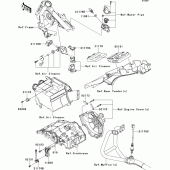 Схема узла: Fuel injection для Kawasaki EX250 Ninja 250R