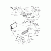 Схема вузла: Water pipe(1/2) для Kawasaki ZR1000 Z1000