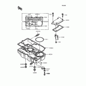 Схема вузла: Breather body/oil pan для Kawasaki ZX900 GPZ900R