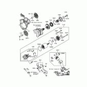 Схема вузла: Starter Motor для Kawasaki ZX636 Ninja ZX-6R 30th Anniversary Edition