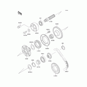 Схема вузла: Generator shaft для Kawasaki ZX750 Ninja ZX-7R