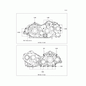 Схема вузла: Болти картера двигуна для Kawasaki VN2000 Vulcan 2000