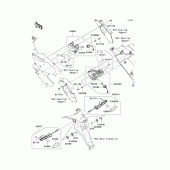 Схема вузла: Поворотники для Kawasaki EX650 Ninja 650