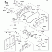 Схема вузла: Taillight(s) для Kawasaki EL250 Eliminator 250