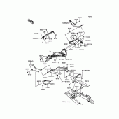 Схема вузла: Side Covers/Chain Cover для Kawasaki ER300 Z300 ABS