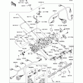 Схема узла: Throttle(1/2) для Kawasaki ZX636 Ninja ZX-6R