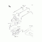 Схема узла: Тросики для Kawasaki VN1700 VN1700 Classic ABS