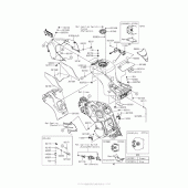 Схема узла: Топливный бак для Kawasaki ZX1400 Ninja ZX-14R ABS