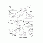 Схема вузла: Поворотники для Kawasaki VN1700 VN1700 Classic Tourer ABS