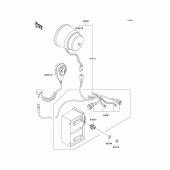 Схема узла: Комплектующая для Kawasaki KZ1000 Police