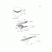 Схема вузла: Decals(green)(sdf) для Kawasaki KLX250 KLX250