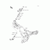 Схема вузла: Рама для Kawasaki EX250 Ninja 250