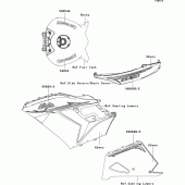 Схема узла: Decals(ebony)(cbf) для Kawasaki ZX1400 Ninja ZX-14