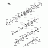 Схема вузла: Балансир для Kawasaki ZX1100 Ninja ZX-11