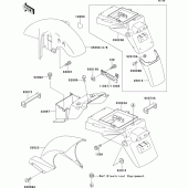 Схема узла: Крыло для Kawasaki ZX750 ZXR750