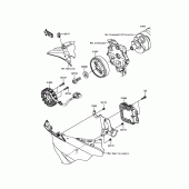 Схема вузла: Генератор для Kawasaki ZX636 Ninja ZX-6R