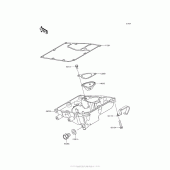 Схема вузла: Oil Pan для Kawasaki EX650 Ninja 650