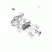 Схема вузла: Headlight(s) для Kawasaki KL650 KLR650