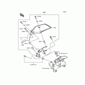 Схема вузла: Аксесуари для Kawasaki ZR1000 Z1000