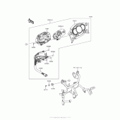 Схема вузла: Meter(S) для Kawasaki KL650 KLR650