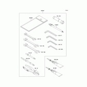 Схема вузла: Owners tools для Kawasaki VN1500 Vulcan 1500 Nomad Fi