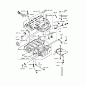 Схема вузла: Картер двигуна для Kawasaki ZX636 Ninja ZX-6R
