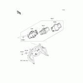 Схема вузла: Meter(s) для Kawasaki KLE650 Versys 650