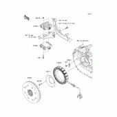 Схема вузла: Генератор для Kawasaki VN2000 Vulcan 2000 Limited
