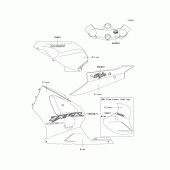Схема вузла: Decals(silver) для Kawasaki ZX1200 Ninja ZX-12R