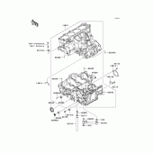 Схема узла: Картер двигателя для Kawasaki ZX1400 Ninja ZX-14