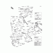 Схема вузла: Cowling(center) для Kawasaki KLZ1000 Versys 1000