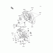 Схема узла: Картер двигателя для Kawasaki BR125 Bajaj Wind