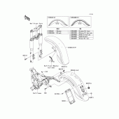 Схема вузла: Крило для Kawasaki VN1600 Vulcan 1600 Nomad