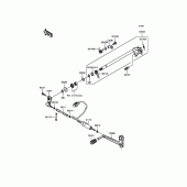 Схема вузла: Перемикач передач для Kawasaki ZX1000 Ninja H2R