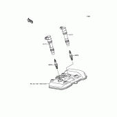 Схема вузла: Ignition System для Kawasaki EX300 Ninja 300 ABS