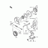 Схема вузла: Генератор для Kawasaki BJ250 Estrella