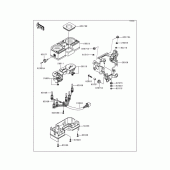 Схема вузла: Meter(s) для Kawasaki KMX125