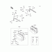 Схема узла: Аксессуары для Kawasaki ZG1000 Concours