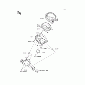 Схема вузла: Вимірювальний прилад Kawasaki VN1600 Vulcan 1600 Nomad
