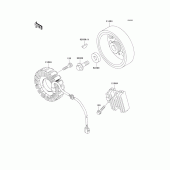 Схема узла: Генератор для Kawasaki ZX600 Ninja ZX-6R