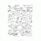 Схема узла: Электрооборудование для Kawasaki ZX1400 Ninja ZX-14R ABS