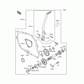 Схема вузла: Опція для Kawasaki KLX250 D-Tracker