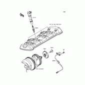 Схема вузла: Ignition System для Kawasaki ZX1000 Z1000SX