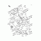 Схема узла: Swingarm(1/2) для Kawasaki ZG1400 Concours 14